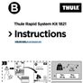 Thule Roof Bar Rapid System Kit 1821 Image 3