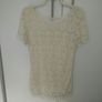 New Look Cream Lace top Image 5