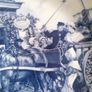Vintage Delfts Blauw Plate The Wedding Cart Image 5