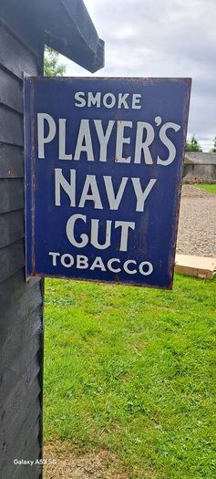 Players  2 sided sign