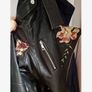 Amazing Leather Look Jacket size 18 Image 4