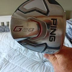 Ping G20 Driver with graphite shaft.