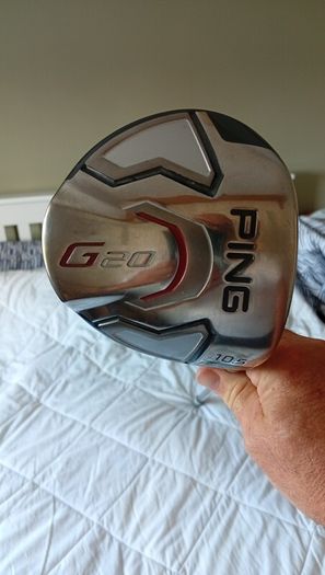 Ping G20 Driver with graphite shaft.