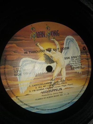 LED ZEPPELIN - in through the out door