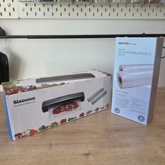 Brand New Vacuum Sealer Kit & Sous Vide Rolls Never Used