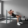 Adjustable Weight Bench with Barbell Rack Image 8