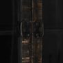Highboard Black 90x40x180 cm Solid Mango Wood Image 2