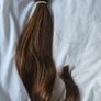 Hair extensions dark brown Image 3