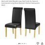 Black Dining Chairs Image 5