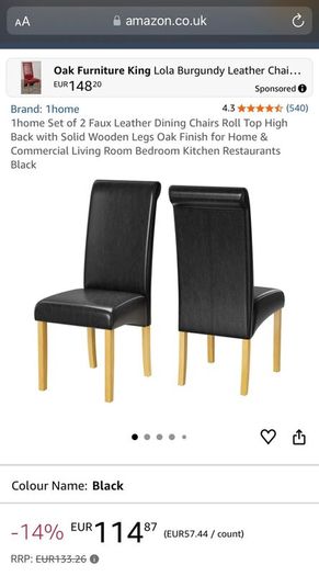 Black Dining Chairs