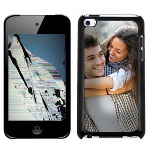 iPod Touch 4G - Personalised hard case - Black or white