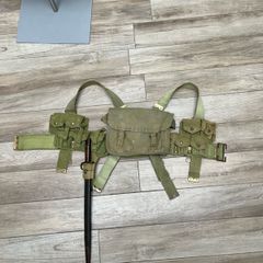 WW1 British dated 1908 webbing equipment set original 1918 1917
