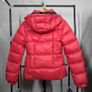Superdry Women Red Hooded Down Puffer Jacket Size S Image 4
