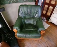 Leather suite