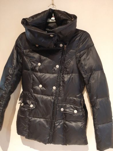 New feather jacket black tag attached