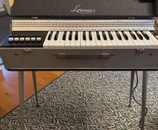 Vintage Lorenzo Portable Electric Organ 1960s - working