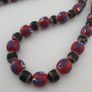 Antique Venetian Style Floral & Trade Glass Beads Necklace Image 6