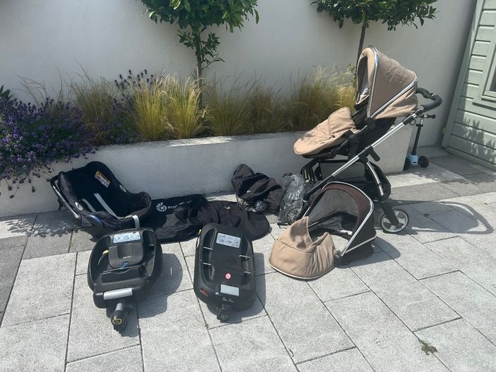 Pram and car seat bundle