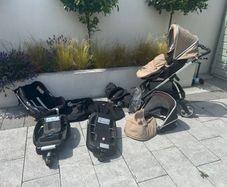 Pram and car seat bundle