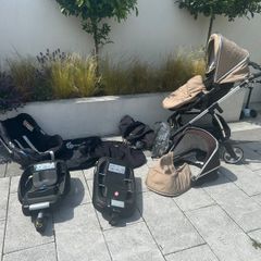 Pram and car seat bundle