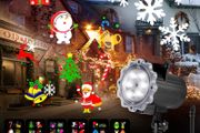 Christmas Projector Lights Outdoor, B-right Moving Xmas Snowflake Projector with 12 HD Slides Christmas Decorations IP65 Waterproof Projection Lights for New Year Gift Easter Party Birthday (FREE POSTAGE)