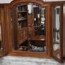 Antique French Oak Dressing Table / Vanity with Marble Top Image 7