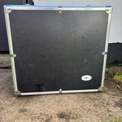 Equipment road case - black & silver