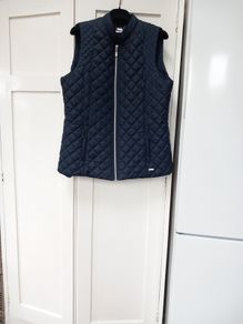 Punt Roma  Navy Zipped Gilet 14 UK
