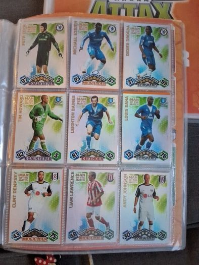 Match attax cards 09/10