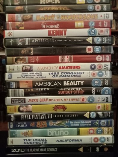 DVDs 1 euro
