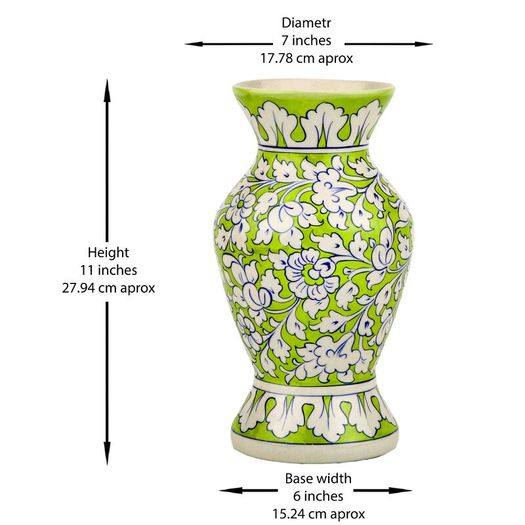 Handmade and Hand Painted Ceramic Flower Vase | Warehouse Clearance | Massive Discount | Bargain price