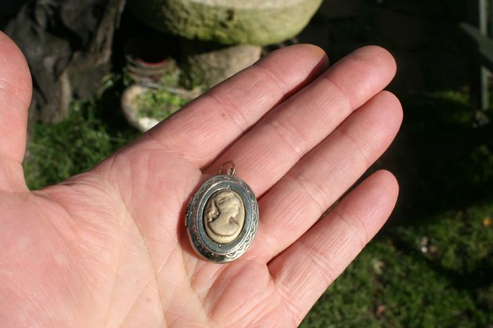 Cameo Locket Pendant