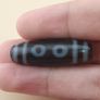 Vintage 5 Eyes Himalayan Tibetan Agate Dzi Bead Amulet Image 6