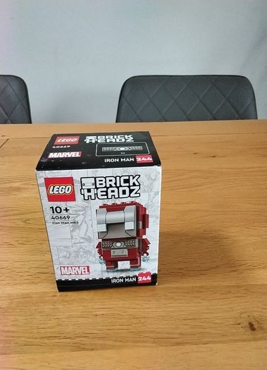 lego iron man bick head