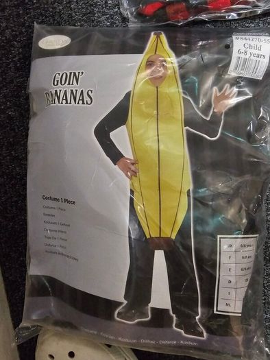 Kids Bannana costume