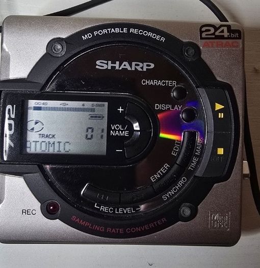 Sharp MD-MS702H Minidisc Recorder like new
