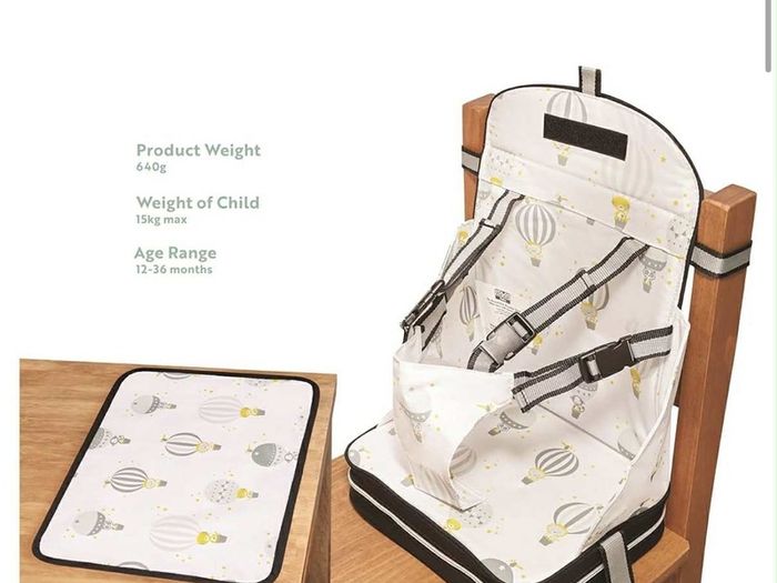 Baby booster chair table seat