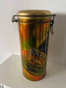 Vintage Baileys Metal Box