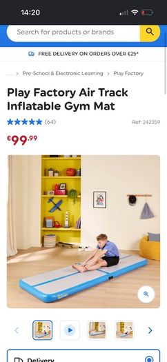 Smyths gymnastics mattress