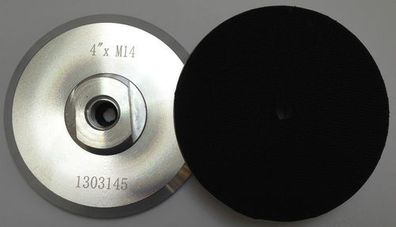 Aluminium Velcro Backer,Back Holder 4",100mm for Granite, Marble Polishing Pads