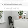 2 foldable IKEA bar stools Image 9