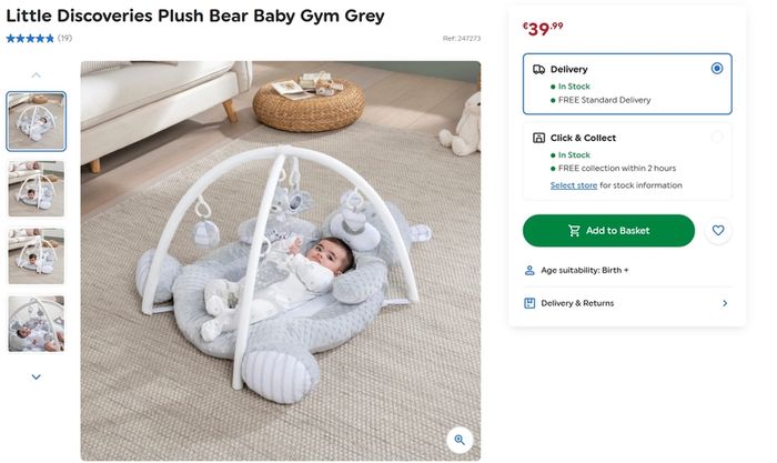 Baby gym & playmat