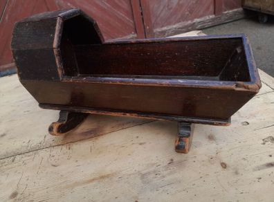 Vintage Handmade Dolls Cradle