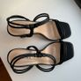 OFFICE strappy knot heeled sandals size 5/38 Image 4