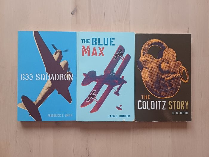 War Books Box Set, Dirty Dozen, Great Escape, MASH, 10 Military Action Paperbacks 2004