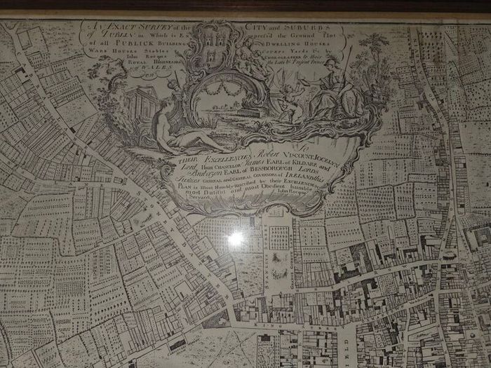 john rocque map of Dublin 1750