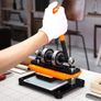Leather Cutting Machine, 18 x 10 cm Embossing Plate Manual Die Cutter, 1.2 cm Pressure Image 2