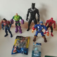 Marvel & DC Superhero Action Figure Bundle