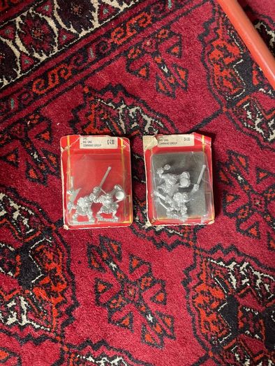 Warhammer Orcs Big Uns Command Group X2