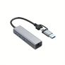 USB2.0 100Mbps Network Card Type C USB to RJ45 Converter Wired Ethernet Lan Adapter for Nintendo Switch for Macbook Laptop Image 7